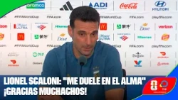Lionel Scaloni: "Me duele en el alma" - Argentina 0-1 España - Mundial 2026