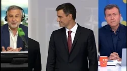 Alsina's reaction to finding Manu Sánchez hosting Espejo Público: "What are you doing there?"