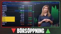 Börsen inleder veckan försiktigt uppåt – Saab i topp på OMXS30