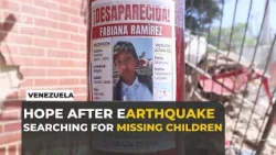 Venezuela earthquake aftermath: Families search for missing children in La Guaira