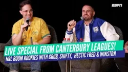 #NRL Boom Rookies with Grub LIVE SPECIAL! Featuring Brent Sherwin, Hectic Fred & Winston Neville