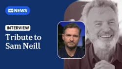 'So down to earth': Charlie Pickering's fond memories of Sam Neill | ABC NEWS