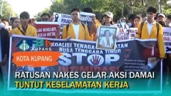 Aksi Damai Nakes NTT: Desak Perlindungan Tenaga Kesehatan Usai Wafatnya dr  Icha