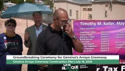 Groundbreaking Ceremony for Geneiva's Arroyo Greenway