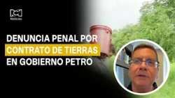 Germán Calderón announces criminal complaint over unexecuted land contract between the ANT and th...
